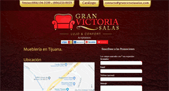 Desktop Screenshot of granvictoriasalas.com