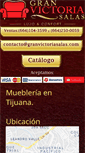 Mobile Screenshot of granvictoriasalas.com