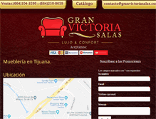 Tablet Screenshot of granvictoriasalas.com